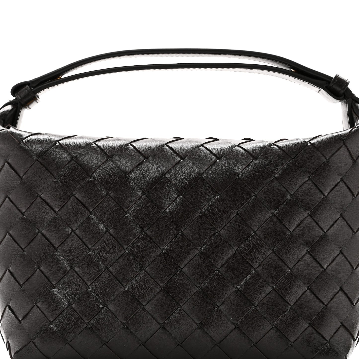 Calfskin Nappa Intrecciato Mini Wallace Fondant