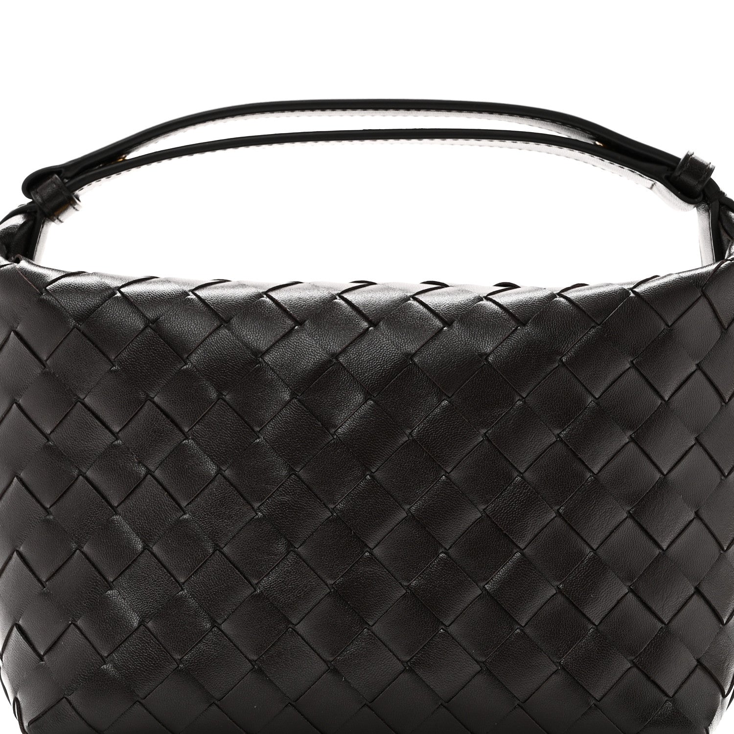 Bottega Veneta Calfskin Nappa Intrecciato Mini Wallace Fondant 8 of 10