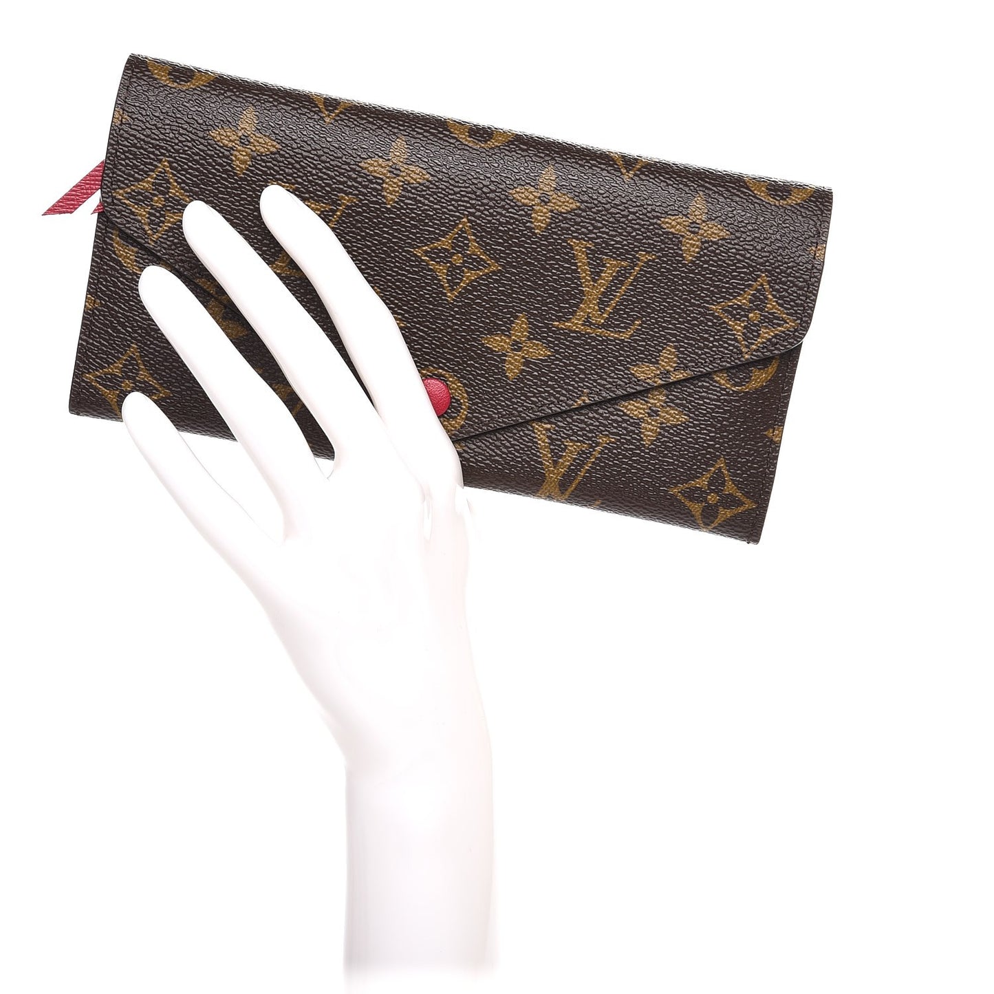 Monogram Josephine Wallet Fuchsia