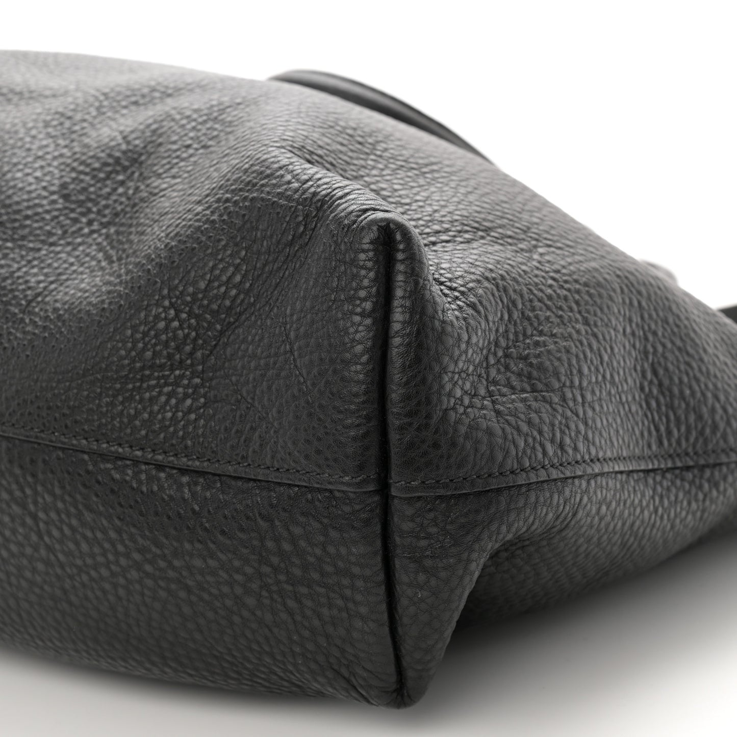Vitello Daino Tote Black