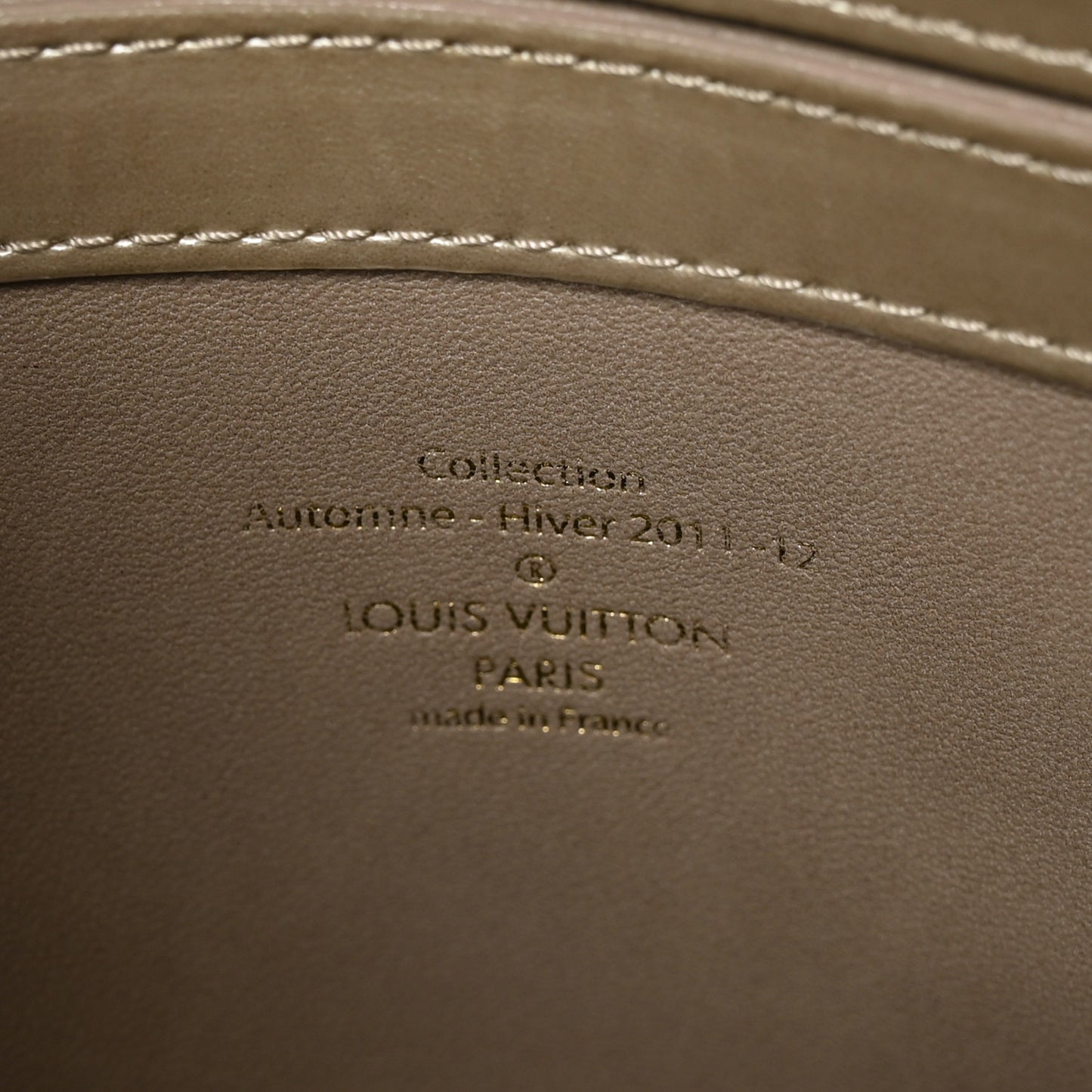 Patent Lambskin Fascination Lockit Gris