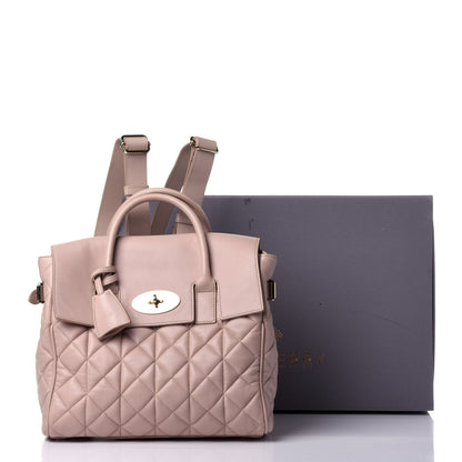 Mulberry Nappa Quilted Cara Delevingne Convertible Bag Oatmeal 11 of 11