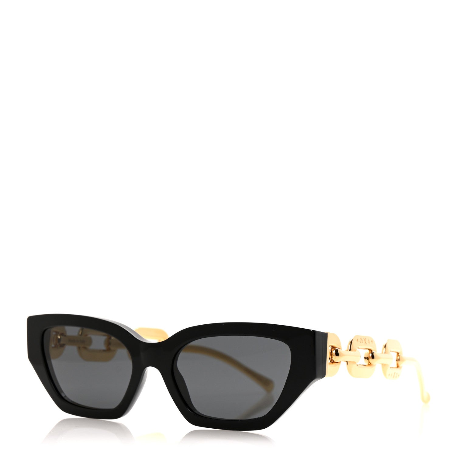 Louis Vuitton Metal LV Edge Sunglasses Z1473W Black 1 of 9