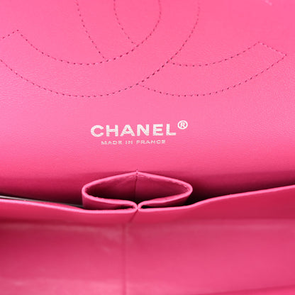 Chanel Iridescent Caviar Quilted Jumbo Double Flap Pink 6 of 11
