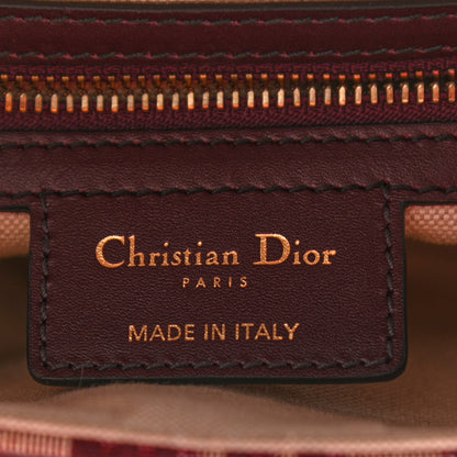 Christian Dior Oblique Saddle Bag Burgundy 6 of 9