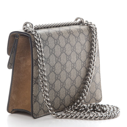 Gucci GG Supreme Monogram Mini Dionysus Shoulder Bag Taupe 3 of 9