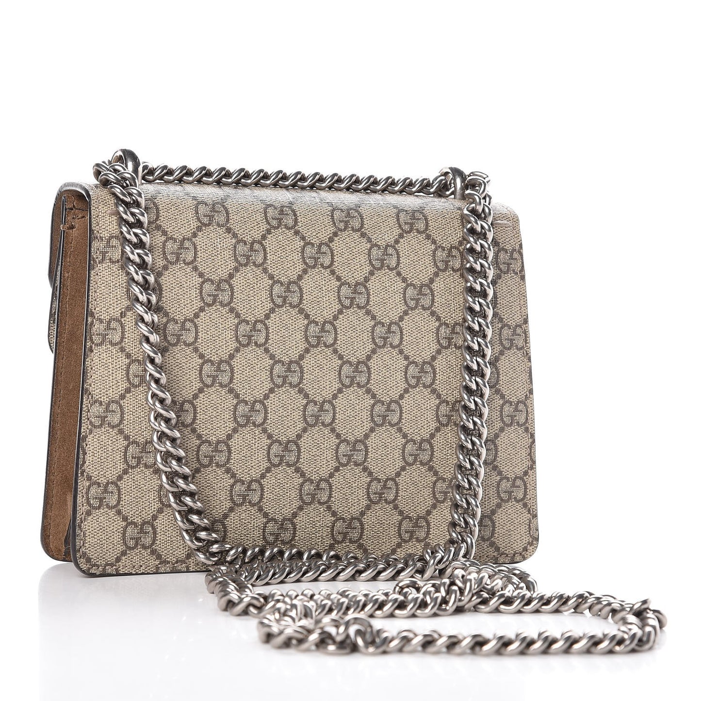 GG Supreme Monogram Mini Dionysus Shoulder Bag Taupe