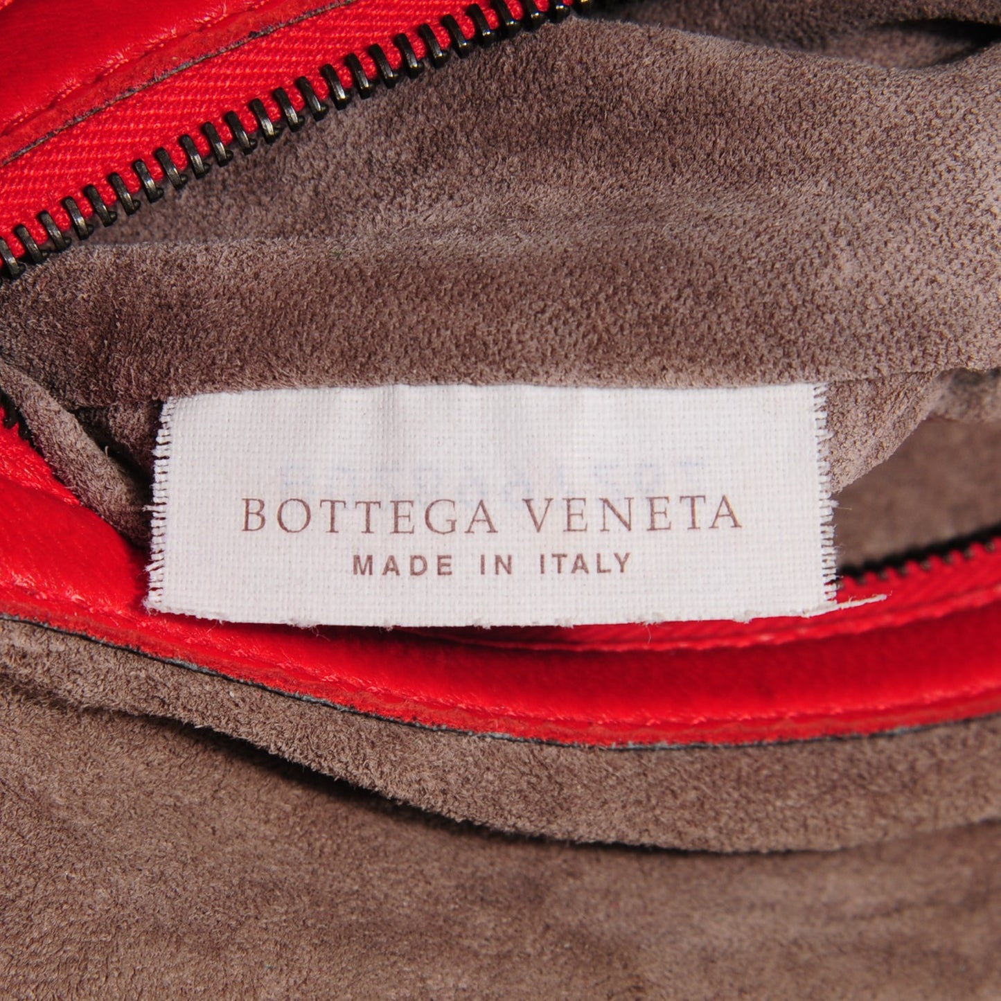 Nappa Intrecciato Pillow Crossbody Messenger Corniola