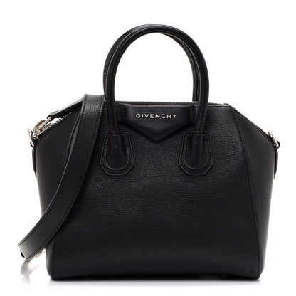 Givenchy Sugar Goatskin Mini Antigona Black 1 of 10