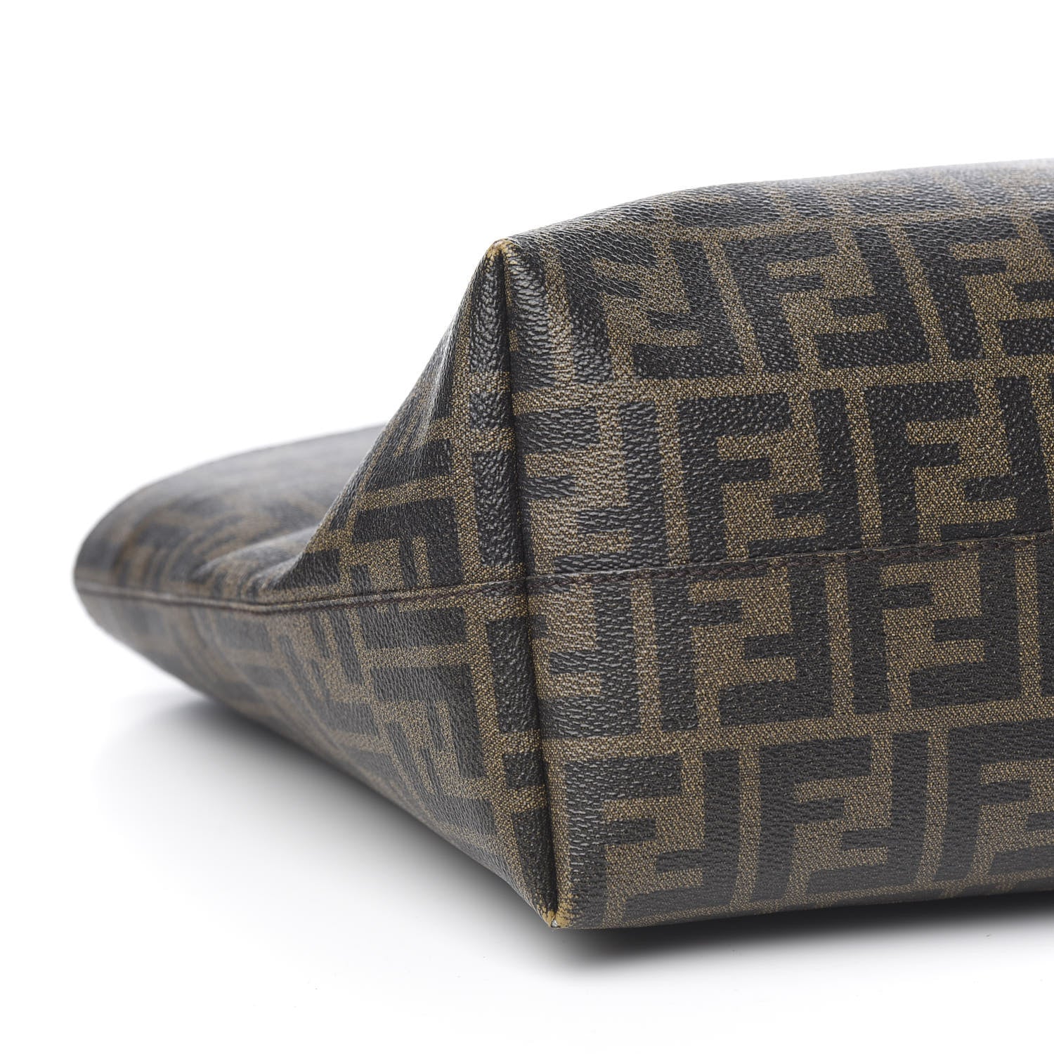 Fendi Zucca Spalmati Medium Roll Tote Tobacco Fuxia 8 of 10