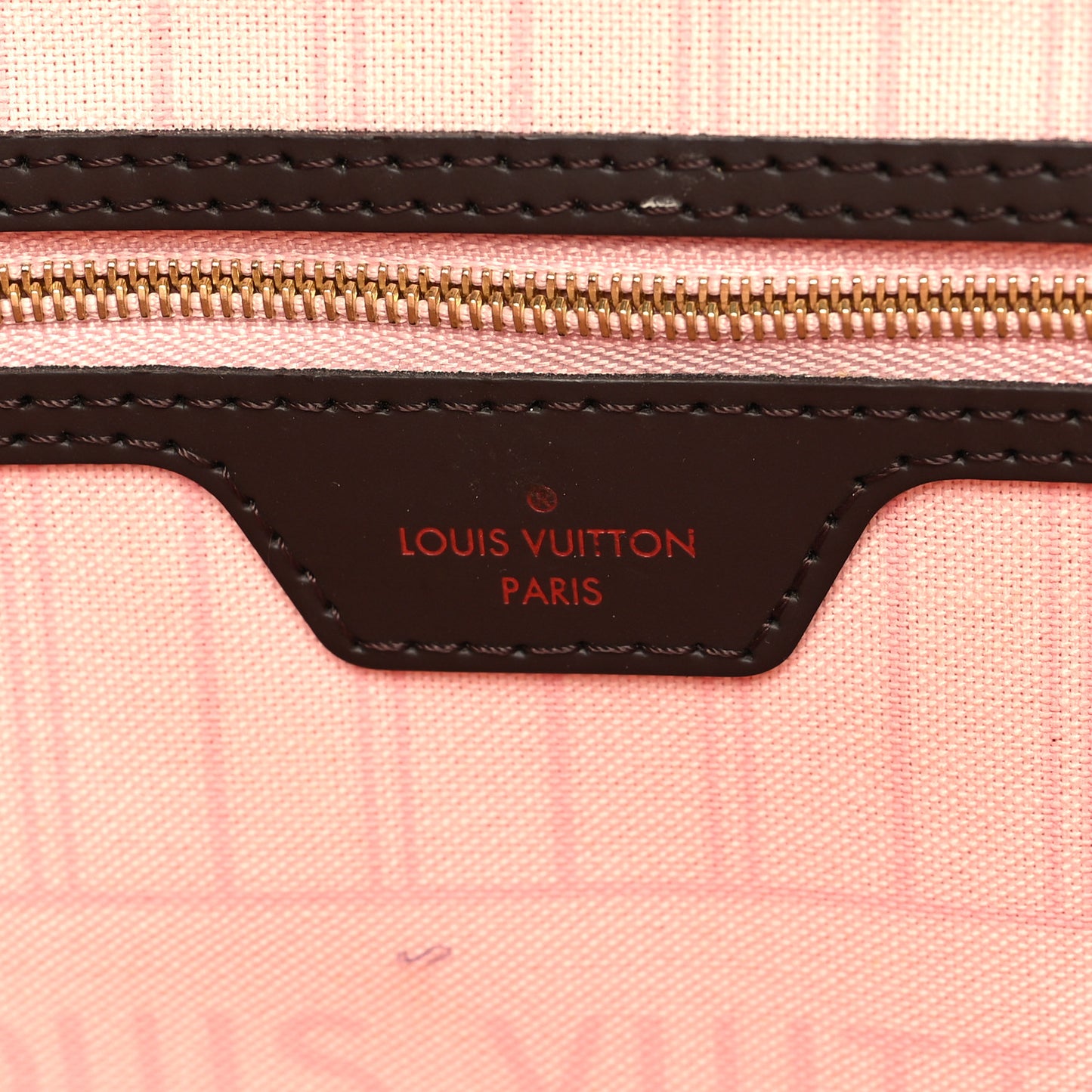 Damier Ebene Neo Neverfull MM Rose Ballerine