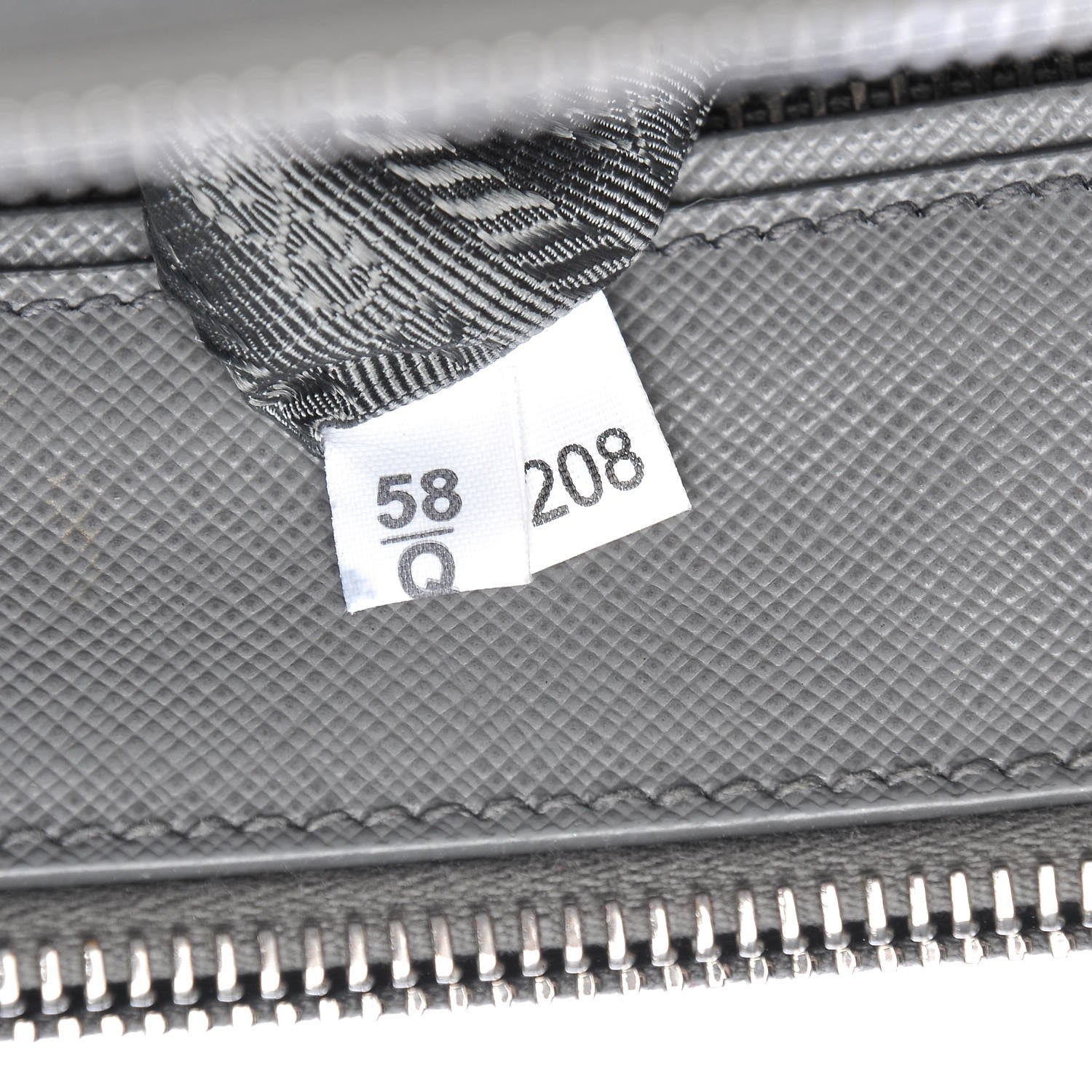 Prada Saffiano Small Galleria Double Zip Tote Marmo 9 of 13