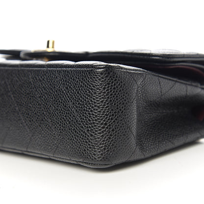 Chanel Caviar Quilted Small Double Flap Black 7 of 10