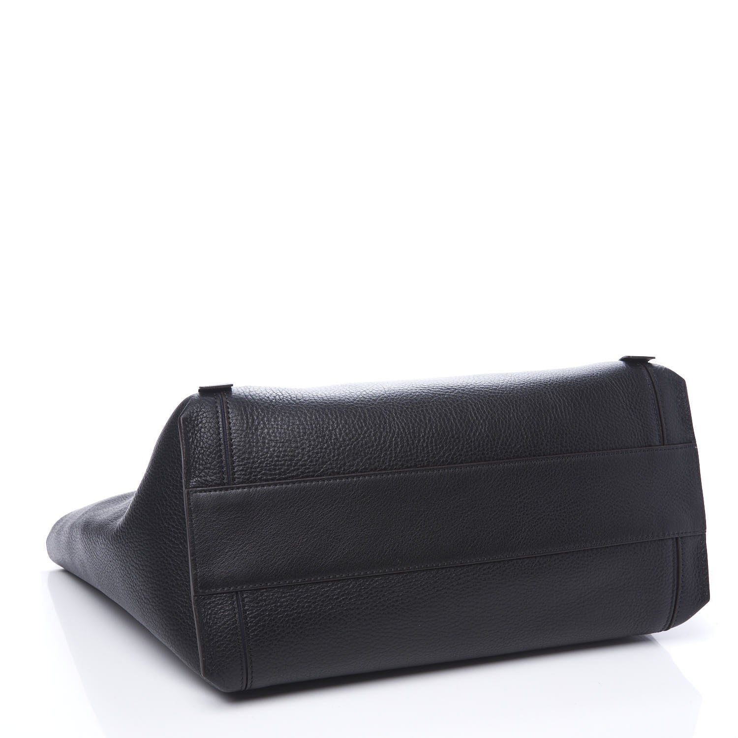Chloe Smooth Calfskin Medium Milo Shopping Tote Black 3 of 9