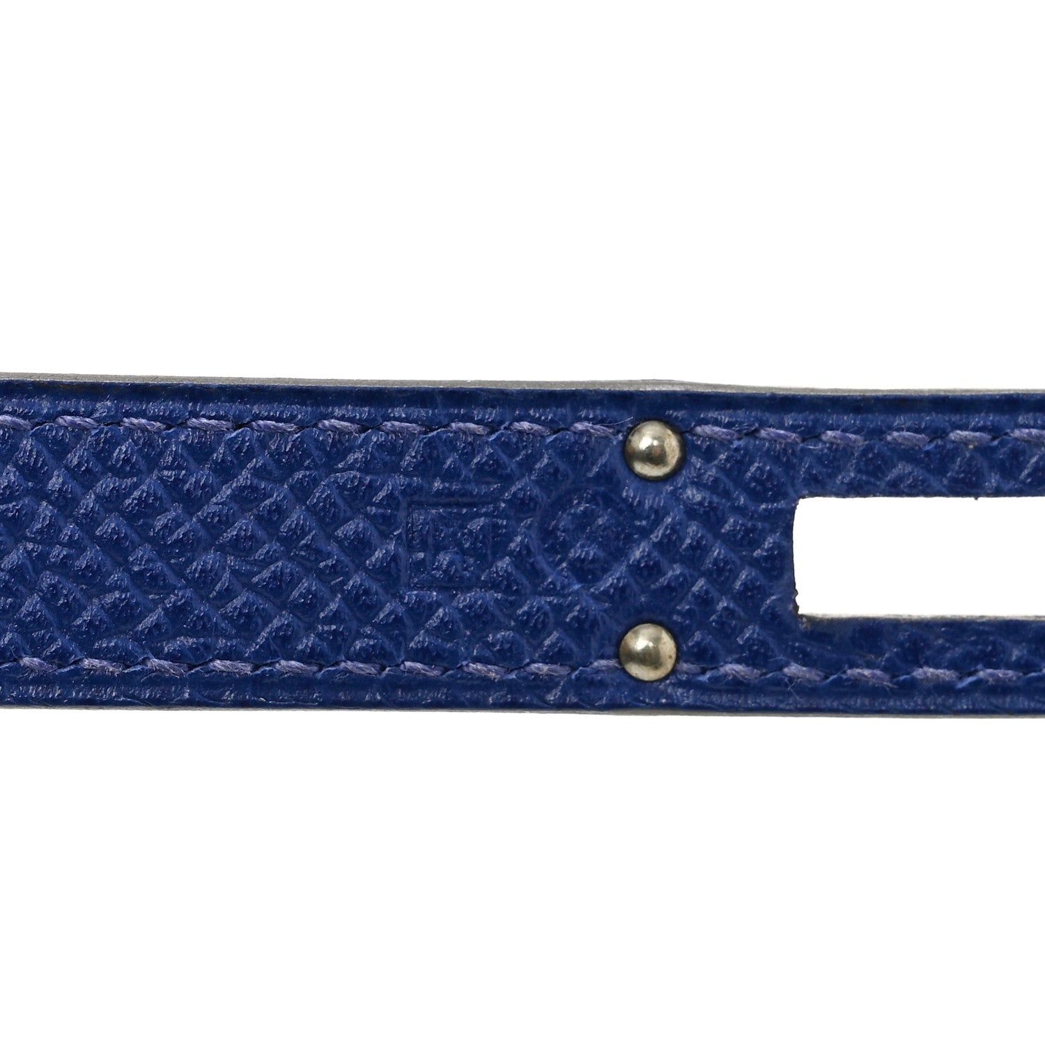 Hermes Epsom Kelly Longue Wallet Bleu Electrique 7 of 8