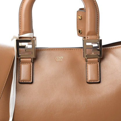 Fendi Vitello Glacier Medium FF Tote Nocciola 9 of 9