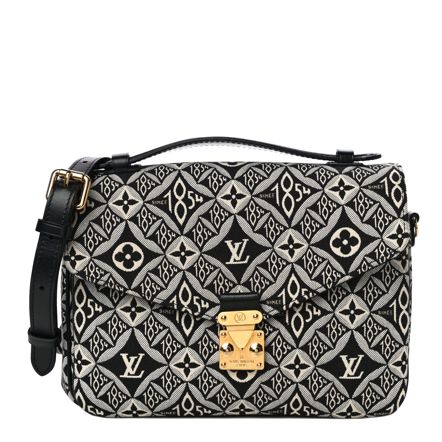 Louis Vuitton Jacquard Since 1854 Pochette Metis Grey 1 of 10