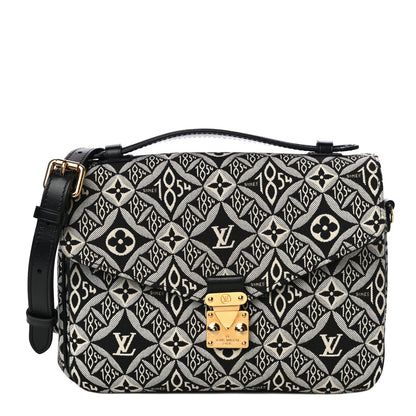 Louis Vuitton Jacquard Since 1854 Pochette Metis Grey 1 of 10