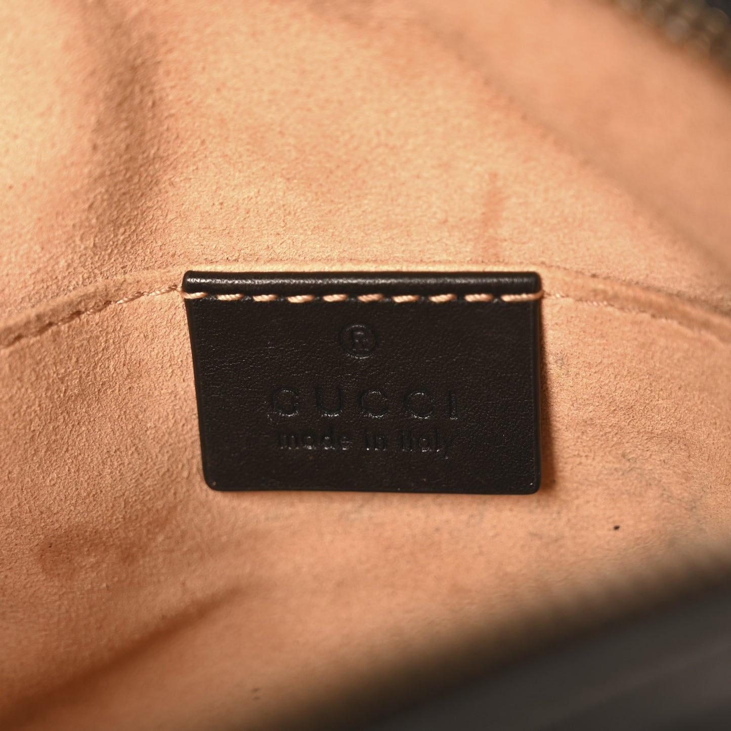 Calfskin Matelasse GG Marmont Belt Bag 85 34 Black