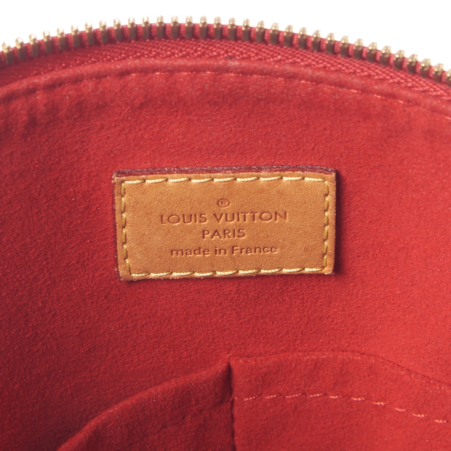 Monogram V Tote MM Cherry