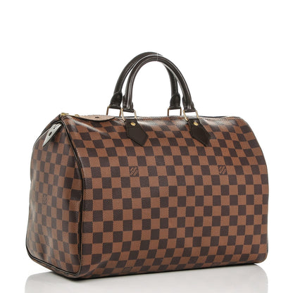 Louis Vuitton Damier Ebene Speedy 35 3 of 7