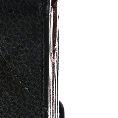 Chanel Caviar Quilted CC Long Double Wallet Black 9 of 9