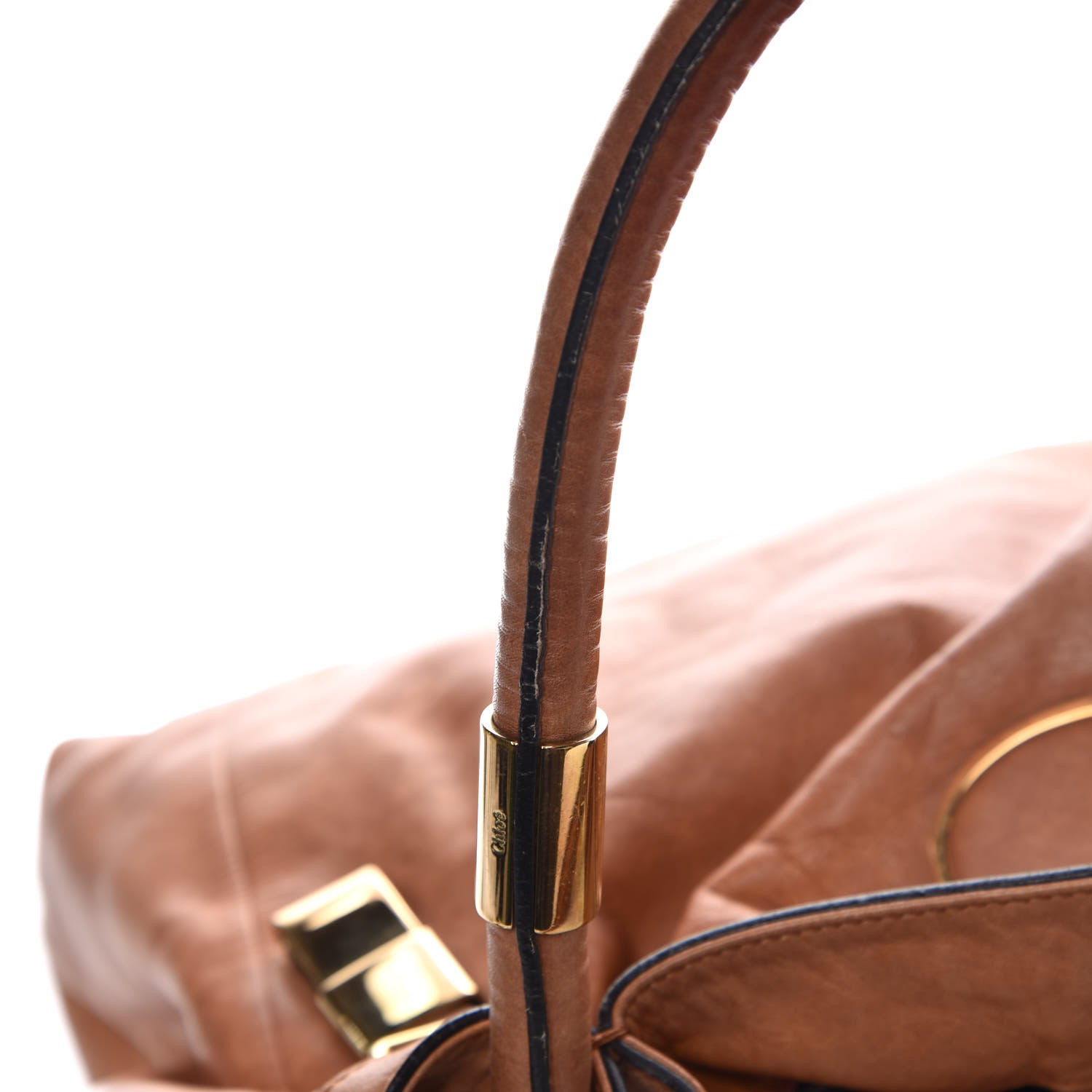 Chloe Deerskin Tote Brown 18 of 22