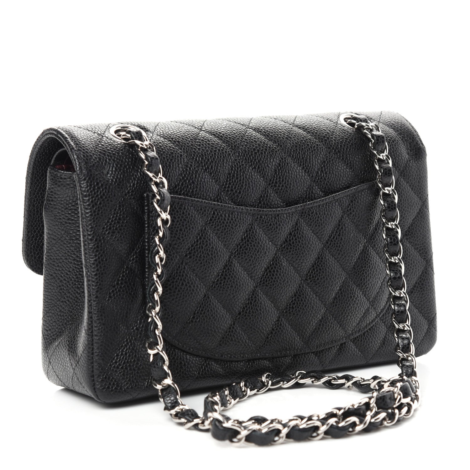 Chanel Caviar Quilted Small Double Flap Black 3 of 11