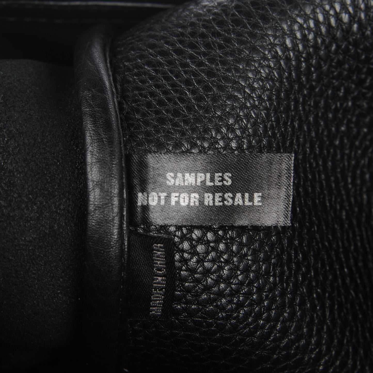 Pebbled Calfskin Icon Backpack Black