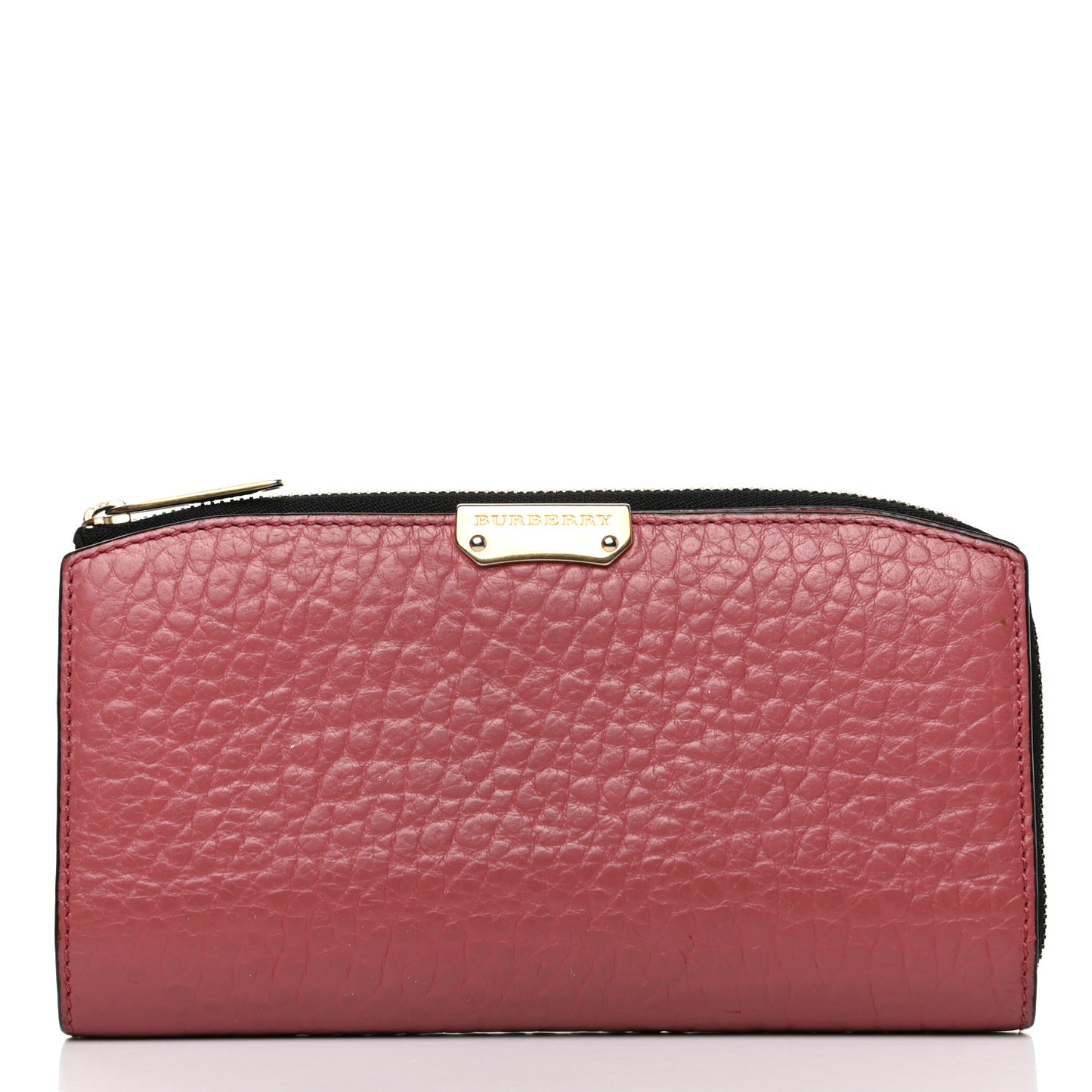 Heritage Grain Alvington Continental Wallet Crimson Pink