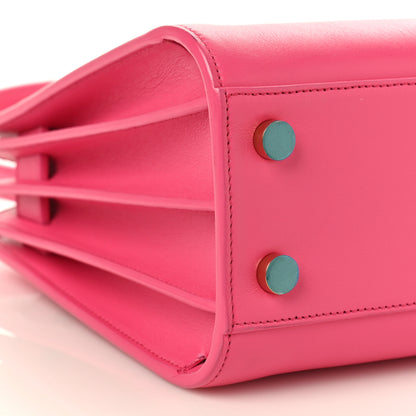 Saint Laurent Calfskin Nano Sac De Jour Lipstick Fuchsia 7 of 8