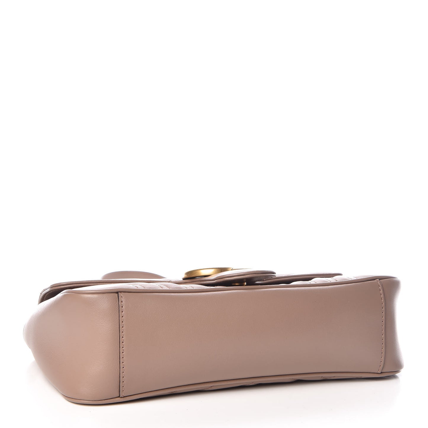 Calfskin Matelasse Small GG Marmont Shoulder Bag Porcelain Rose