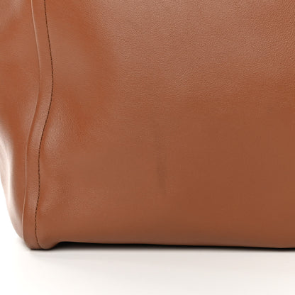 Prada Grace Lux Studded Large Concept Shopper Tote Cognac 12 of 13