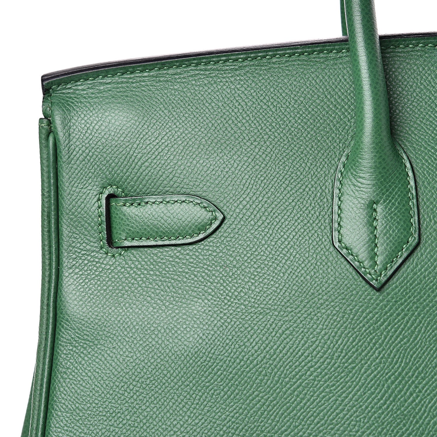 Hermes Epsom Birkin 35 Vert Bengale 26 of 28