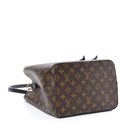 Louis Vuitton Monogram Neonoe MM Black 4 of 9