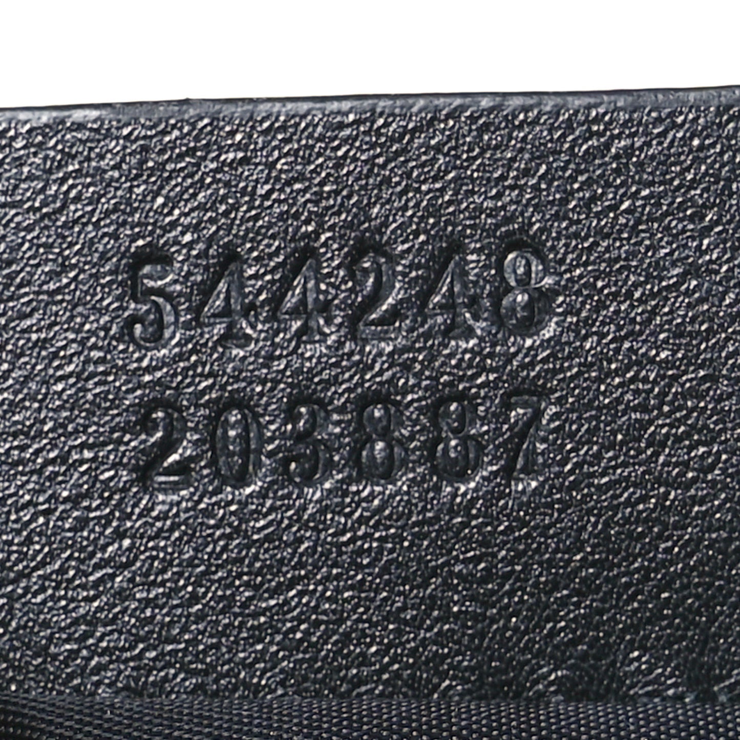 Microguccissima Key Ring Coin Case Black