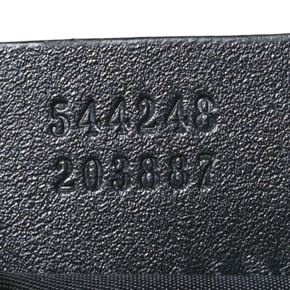 Gucci Microguccissima Key Ring Coin Case Black 7 of 8
