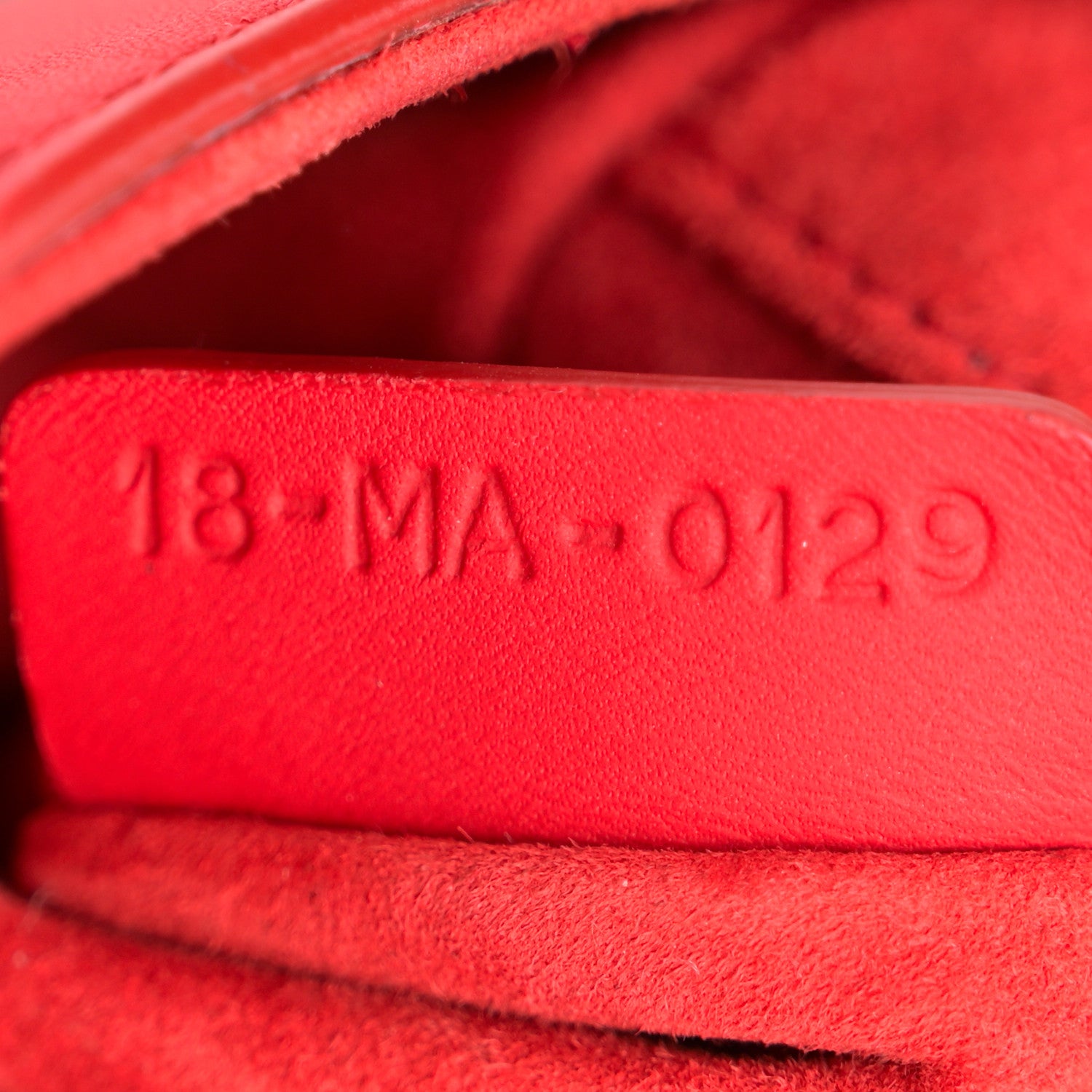 Christian Dior Ultra Matte Calfskin Mini Saddle Bag Red 7 of 12