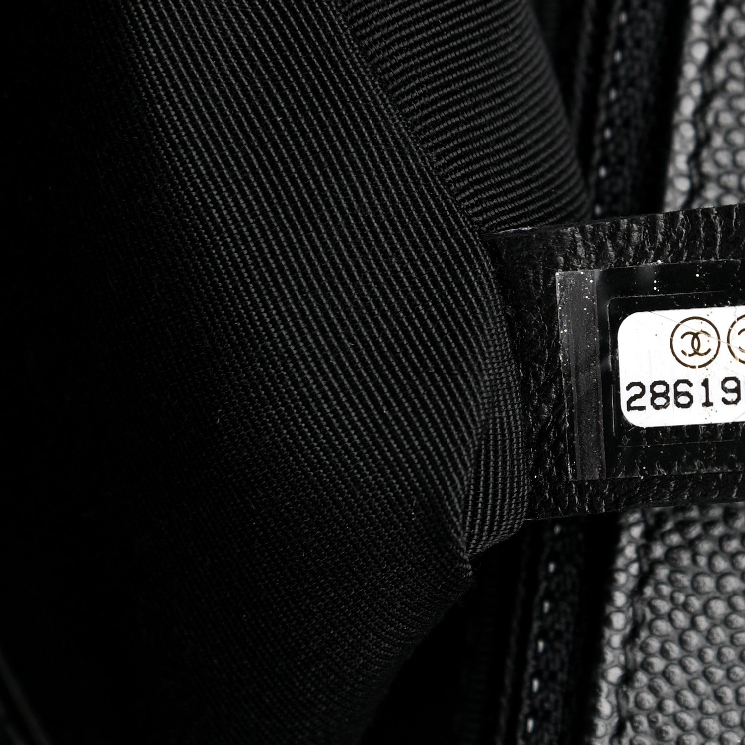 Chanel Caviar Quilted New Medium Boy Flap Black 7 of 9