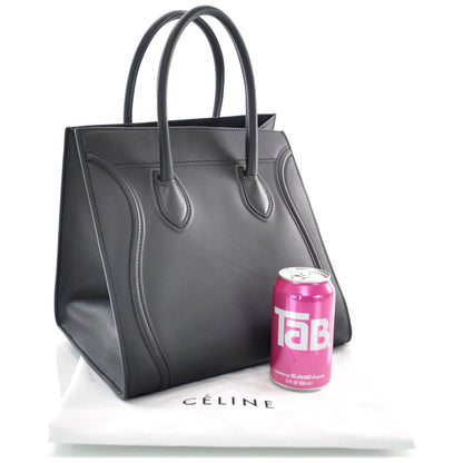 Celine Smooth Calfskin Medium Phantom Luggage Black 3 of 10