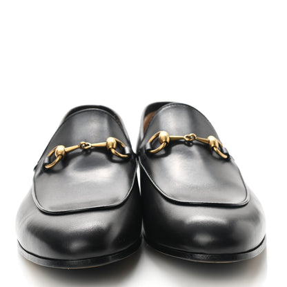 Gucci Calfskin Horsebit Mens Jordaan Loafers 8 Black 2 of 8