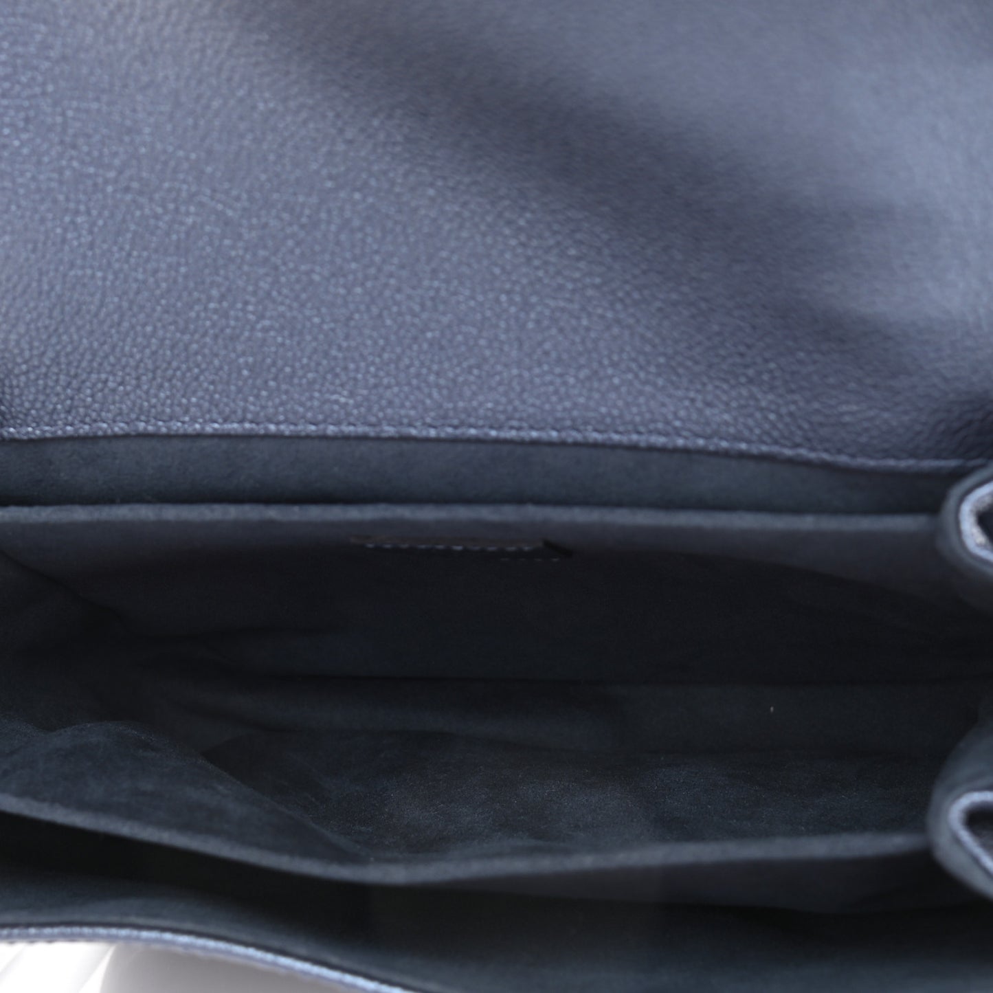 Metallic Empreinte Monogram Giant Pochette Metis Navy Nacre