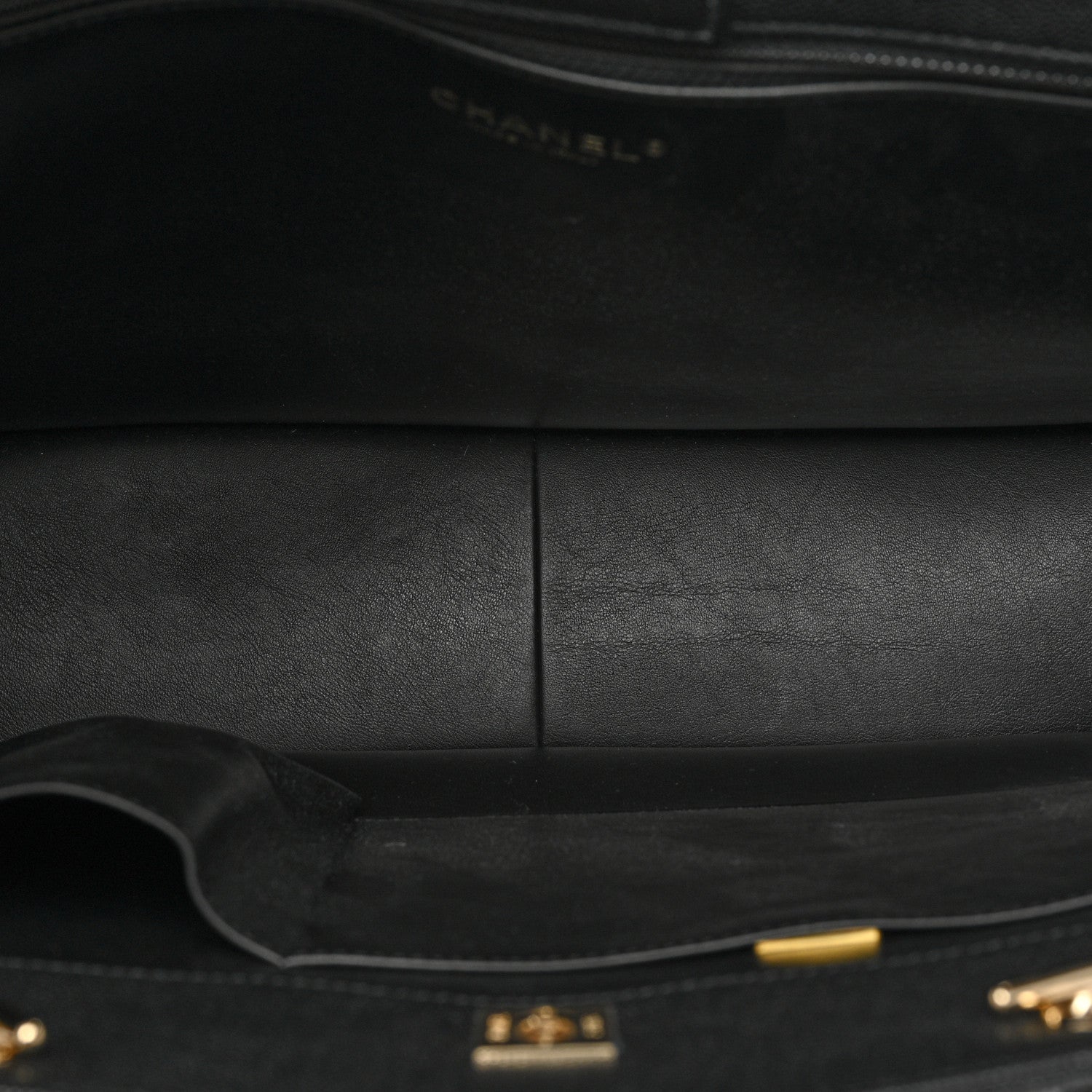 Chanel Caviar Quilted Large Shopping Tote Black 5 of 8