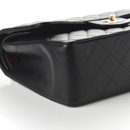 Chanel Lambskin Quilted Jumbo Double Flap Black 6 of 12
