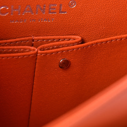 Chanel Patent Caviar Quilted 2.55 Reissue 225 Flap Orange 8 of 10