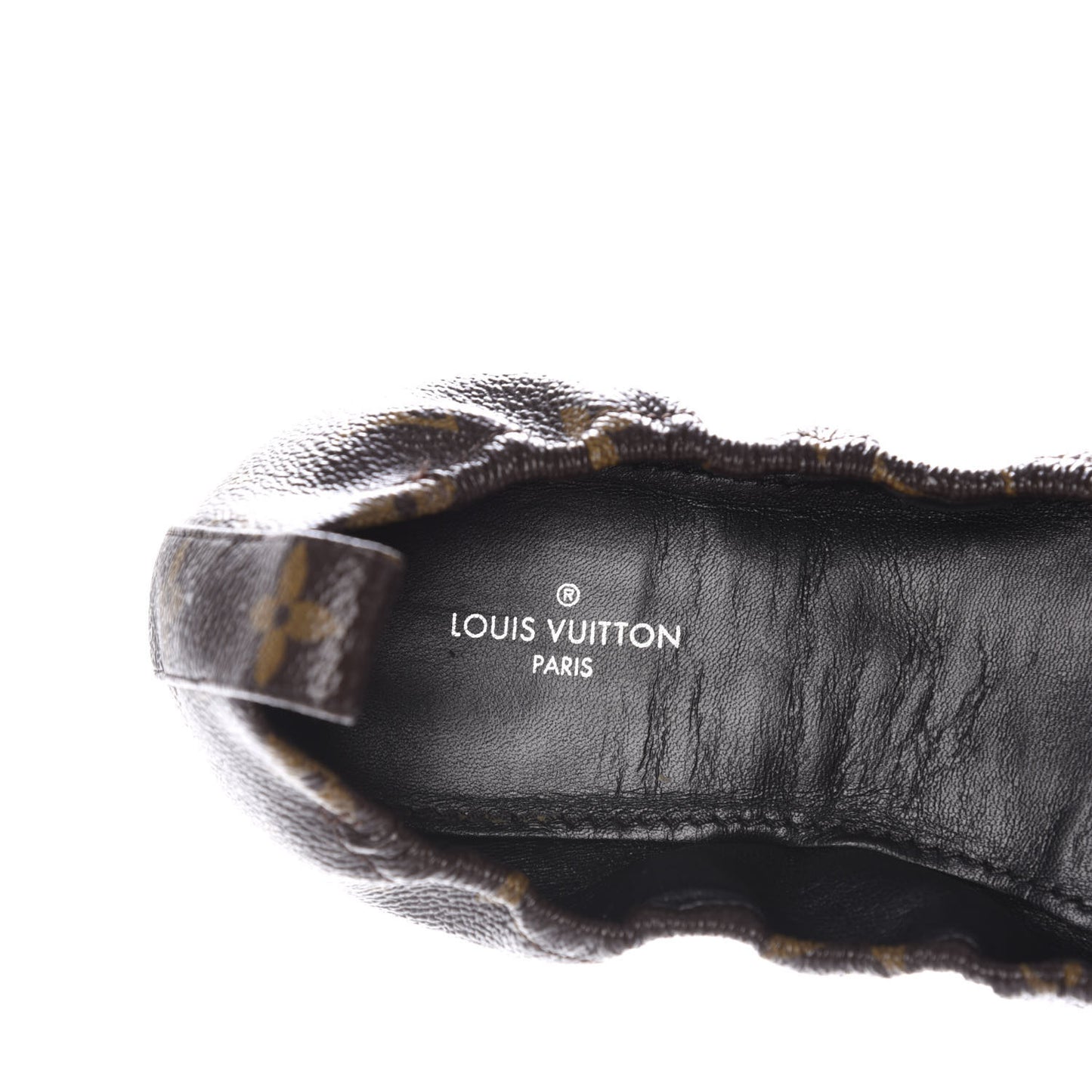 Monogram Flirty Ballerina Flats 36.5 Black