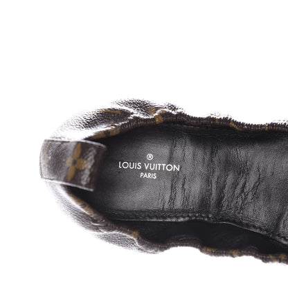 Louis Vuitton Monogram Flirty Ballerina Flats 36.5 Black 8 of 11