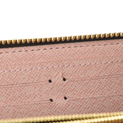 Louis Vuitton Monogram Clemence Wallet Rose Ballerine 8 of 9