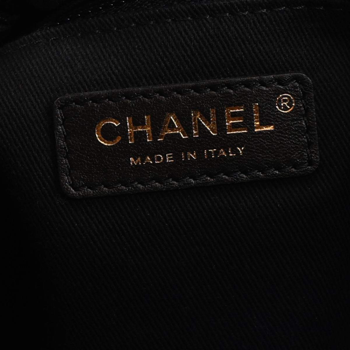 Chanel Mixed Fibers Calfskin Striped Medium Deauville Tote Black 7 of 11