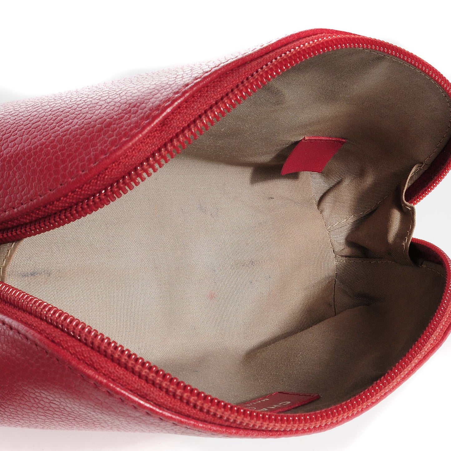 Caviar Timeless CC Cosmetic Pouch Red